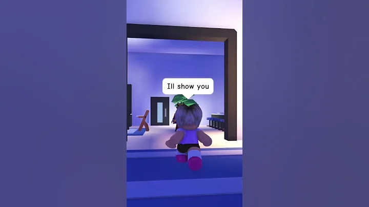 When Youngest tries to EXPOSE Middle Child BUT THEN…🤣😏 #adoptme #roblox #robloxshorts