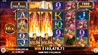 POWER OF THOR!! RECORD WIN!! HUGE HAMMER!! PRAGMATIC PLAY!! ✌️✌️ @SLOTKINGDOM screenshot 3