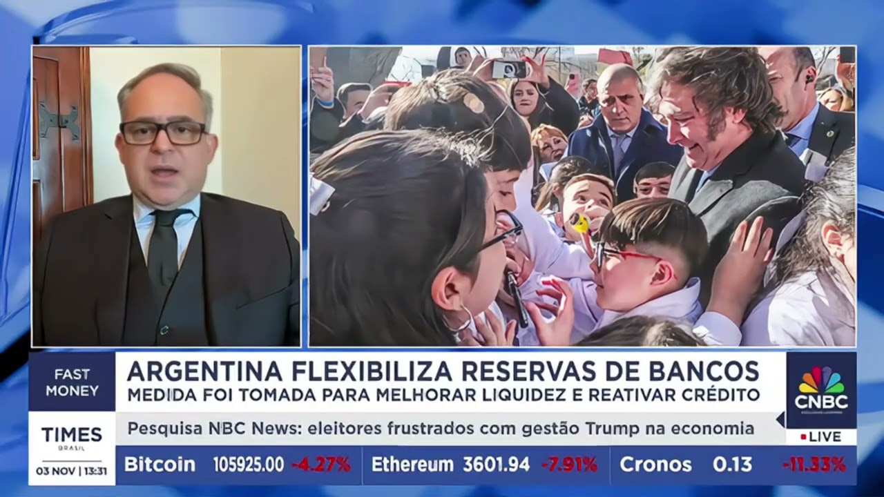 [CNBC] Banco Central da Argentina e a flexibilização de regras para estimular o crédito