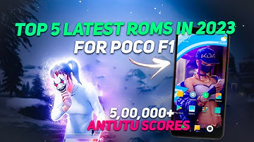 TOP 5 Best Gaming Rom For Poco F1 in 2023 | Best Gaming Rom for poco F1 2023 #pocof1 #notayushgaming
