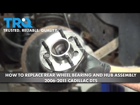 How to Replace Rear Wheel Bearing and Hub Assembly 2006-2011 Cadillac DTS