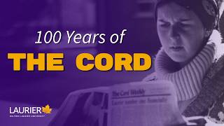 100 Years of The Cord | 2026 Laurier Archives and Special Collections Spring Lecture