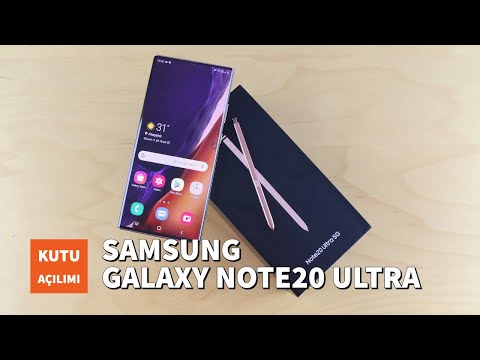 Samsung Galaxy Note 20 Ultra Kutu Açılımı ve İlk Yorumlar