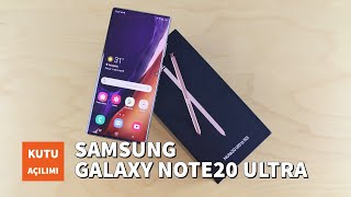 Samsung Galaxy Note 20 Ultra Kutu Açılımı ve İlk Yorumlar