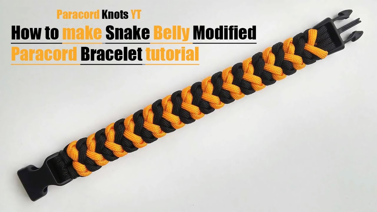 How to Add Buckles to Any Paracord Bracelet 