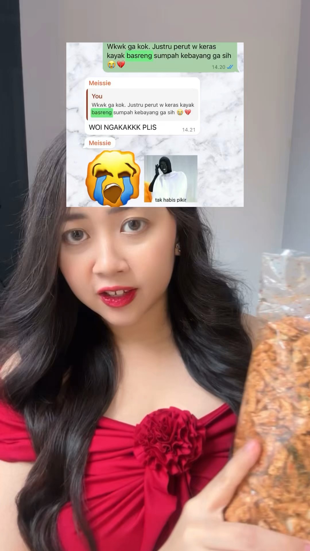 GARA GARA BASRENG ?? | Klara Tania #shorts
