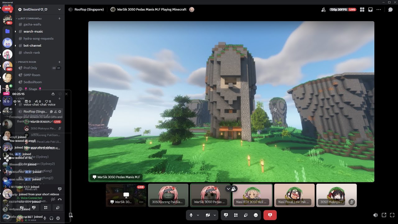[LIVE] Aku nak Minecraft - YouTube
