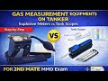 Gas Measurement on Tankers — Explosive Meters vs Tank Scopes | 2nd mate