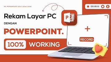 Merekam Layar PC Menggunakan PPT? 100% Works