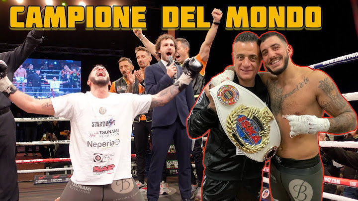 Mattia Faraoni Vince e diventa Campione Mondiale di Kickboxing ISKA