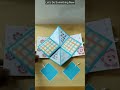 Father's Day Special squash Card with handmade flowers | #shorts