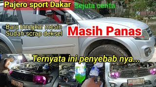 Sudah bongkar mesin, sudah secrap Deksel tapi tetep panas | seperti ini..