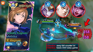 OMG! HARDEST GAME EVER!! MELISSA VS. FULL COUNTER HEROES VENGEANCE IN SOLO RANK! (who win?)