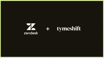 Tymeshift seamless workforce management, now in Zendesk