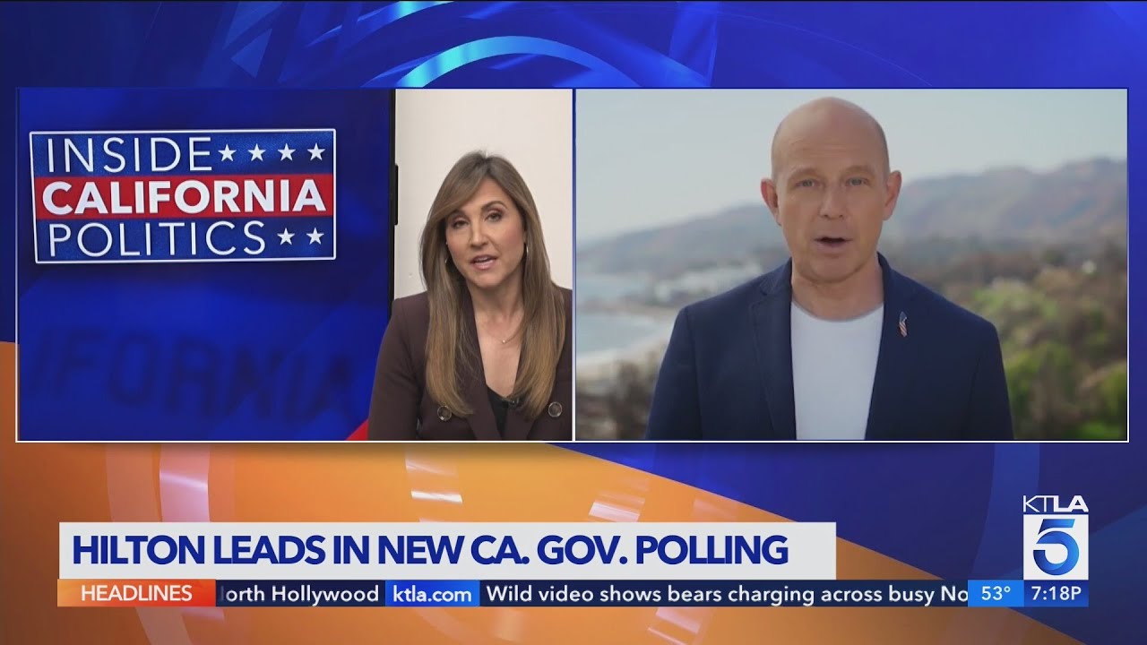 Red Alert in Deep-Blue California: Republican Steve Hilton surges into first in Race for Governor