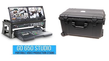 Introducing the GO 650 Studio Kit Portable Live Video Production｜Datavideo