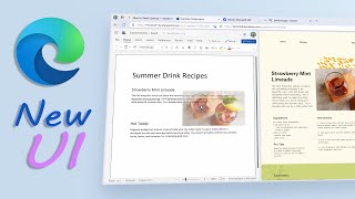 how to enable microsoft edge new ui and features!