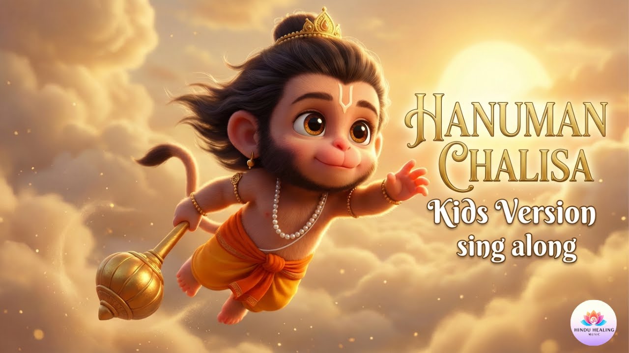 Hanuman Chalisa for Kids | हनुमान चालीसा | Learn & Chant Together | Jai Hanuman