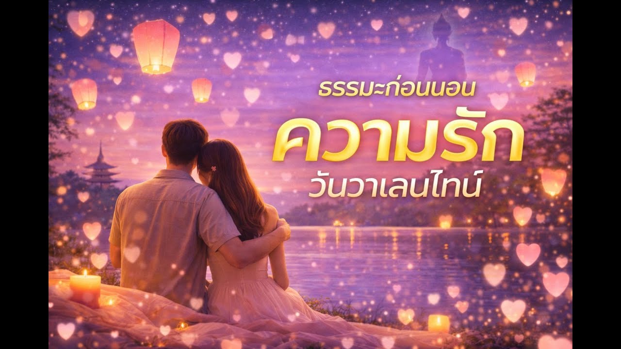 ธรรมะก่อนนอน ความรักเปลี่ยนแปลงได้เสมอ ทำ 