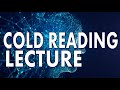 Magic Review - Cold Reading Lecture by Paul Voodini