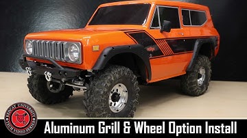 Redcat University - How To - Redcat Racing Gen8 Scout II Aluminum Front Grill & Wheel Set Install