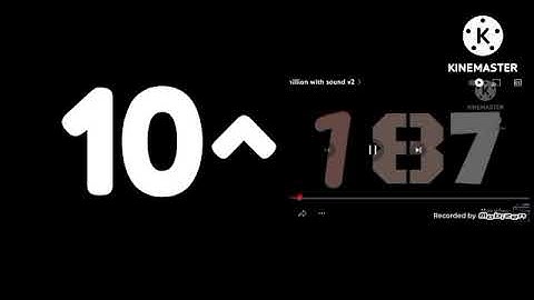 Numbers 0 to Nonagintillion with sound effects