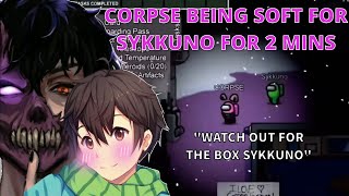 CORPSE HUSBAND being soft for SYKKUNO for 2 mins screenshot 4