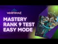 Warframe how to cheese i mean complete Mastery rank 9 test