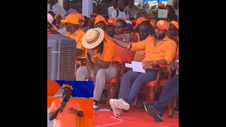 Winnie Odinga breaks down after Baba Raila Odinga's Audio was played at ODM Meeting😢May his soul RIP