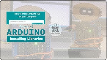 Arduino Basics | How to install Arduino IDE | Install Arduino Library |  OLED #Botronics