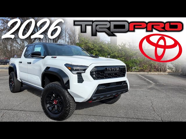 2026 Toyota Tacoma TRD Pro POV | Best Tacoma Ever Made? - YouTube