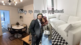 FIXING UP OUR $2,500 2 BEDROOM NYC APARTMENT (MANHATTAN) by Aniessa & Emilio 13,396 views 1 year ago 10 minutes, 33 seconds