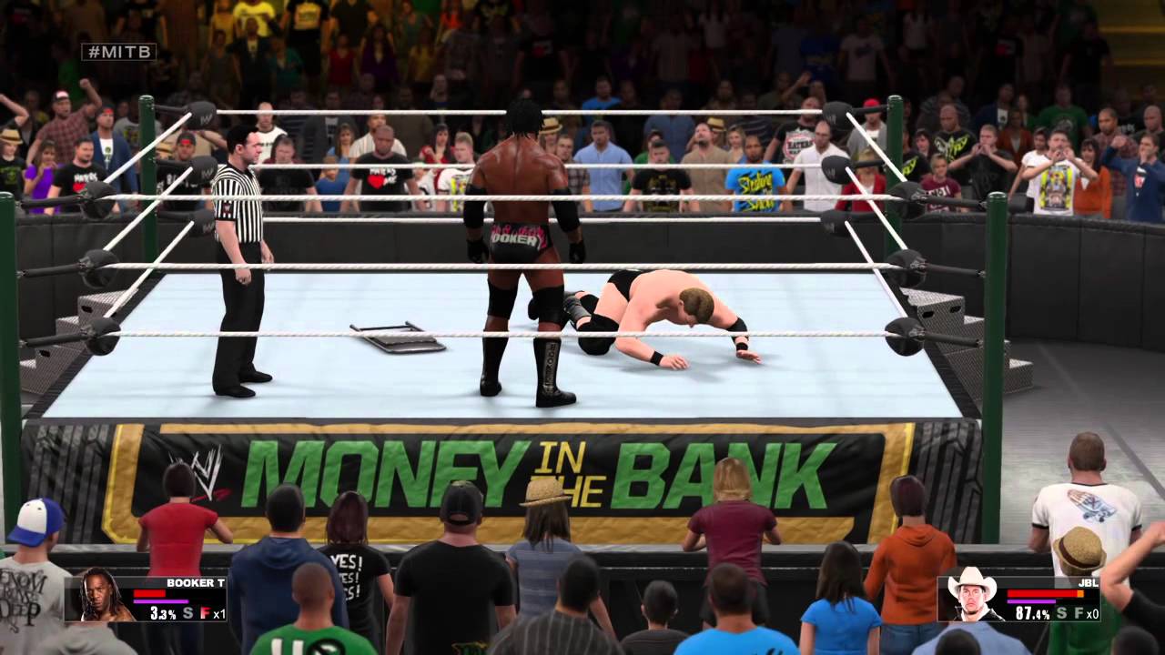 JBL vs BOOKER T WWE 2K15 YouTube