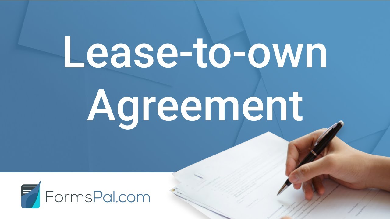 Lease-to-own Agreement - GUIDE