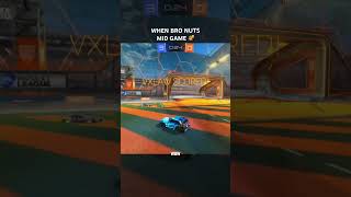 When bro nuts mid game 😂🥜 #rocketleague #rl #whiffsquad