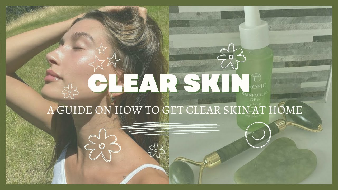 How to get clear skin at home naturally !! - YouTube