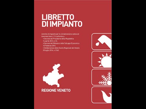 Istruzioni per scaricare il Libretto Impianto Veneto