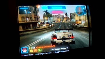 Weird Glitch Online In Blur (PlayStation 3)