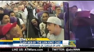 'Lion King' In-Flight Performance Goes Viral