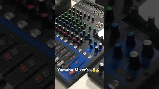 Yamaha mixer’s