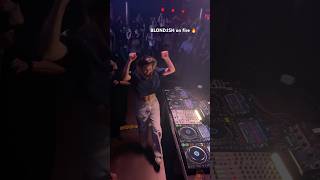 BLOND:ISH on fire in Barcelona🔥 #live #viral #techno #music #dance #dj #shorts #party #spain #video