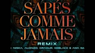 Maitre Gims - Sapés comme jamais [Remix] ft. Alonzo, Gradur, KeBlack & Awa Imani (Audio)