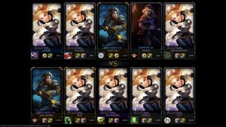 Flip League of Legends: 5 Lux vs 5 Lux on Howling Abyss Fullgame (new gamemode)