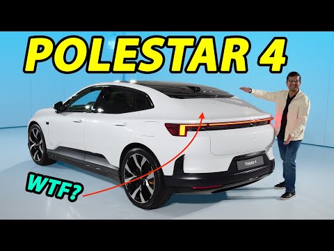 Polestar 4 - fighting the Macan EV without a rear window! REVIEW