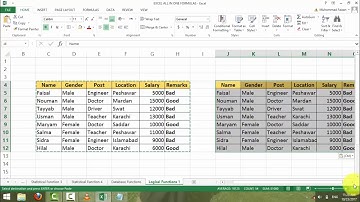 Sir Faisal Logical Function - 1 | step by step Complete MS Excel Formulas Tutorial in Pashto