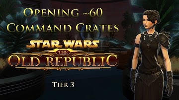 SWTOR: Opening ~60 More Tier 3 Command Crates! (Shadow)