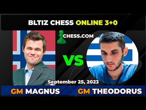 Magnus Carlsen vs GM Aram Hakobyan, Blitz Chess 3+0, ChessCom