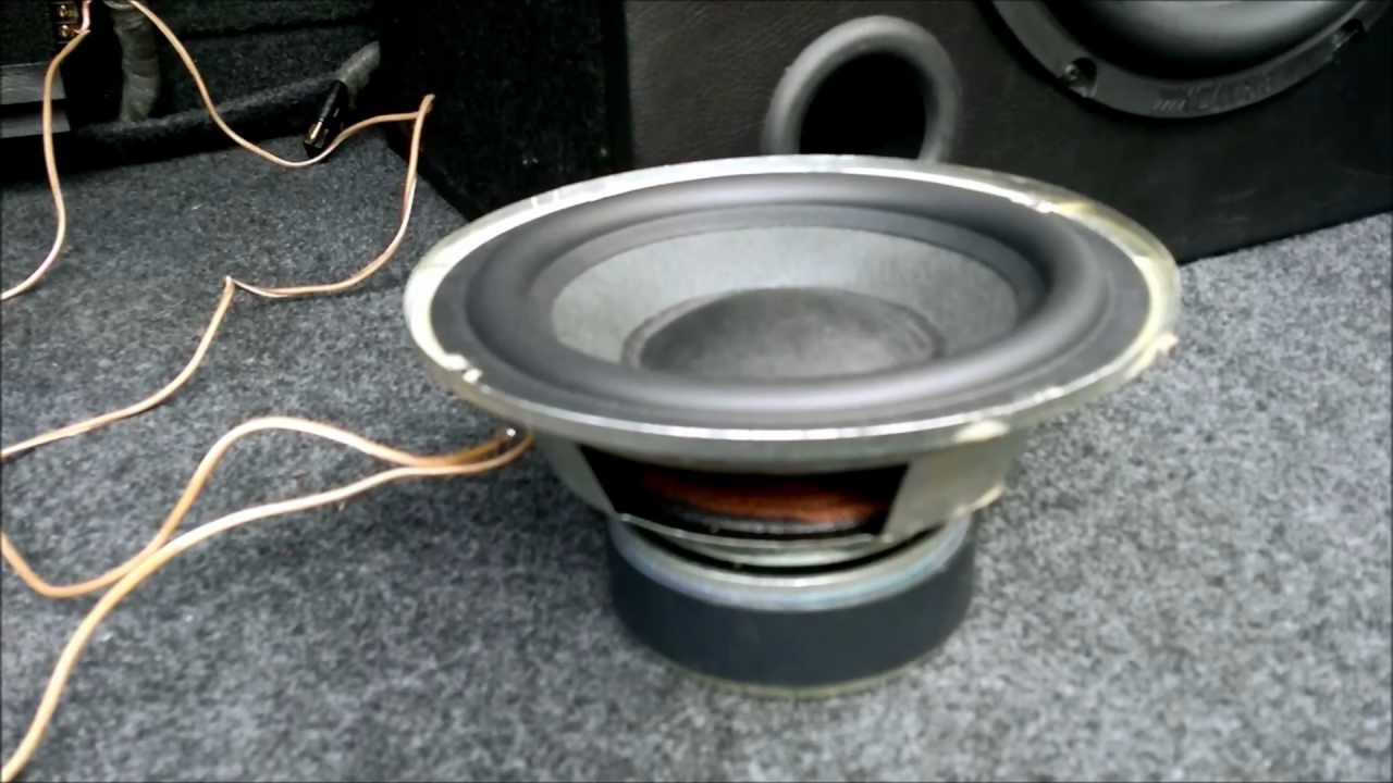 EASTECH SubWoofer 6" 150W BASS TEST.wmv