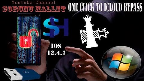 iphone 5S iOS 12.4.7 Free icloud Bypass No limit