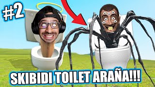 SKIBIDI TOILET ARAÑA ES REAL | SKIBIDI TOILET 2 MORPHS EN ESPAÑOL | Juegos Luky